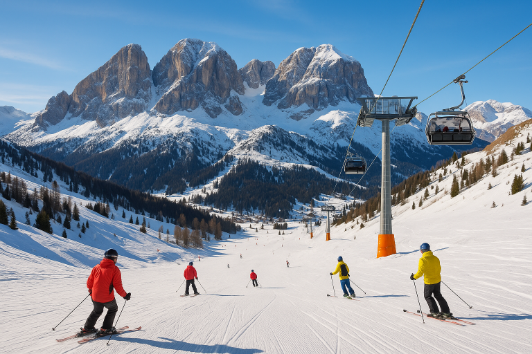 Горнолыжный отдых в Италии