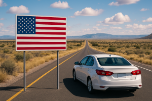 Путешествие на машине в США